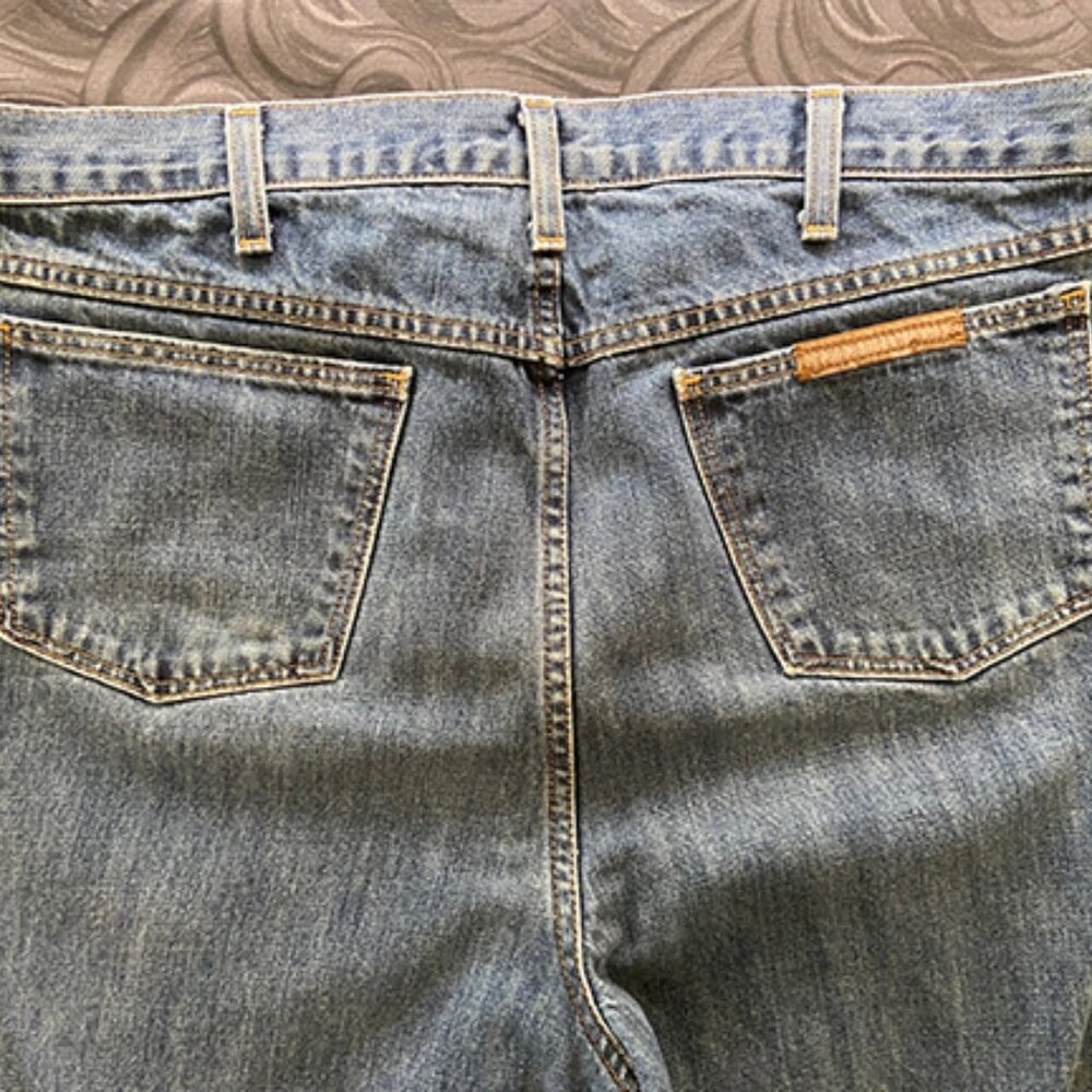 J.Peterman: Men's Denim Jeans, 100% Cotton, Made in Mexico, Size 36